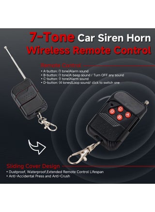 LOUD 46 SOUNDS ANIMAL/MUSIC/SIREN/EFFECT/PA SYSTEM ELECTRONIC HORN CAR TRUCK 12V 636967103418