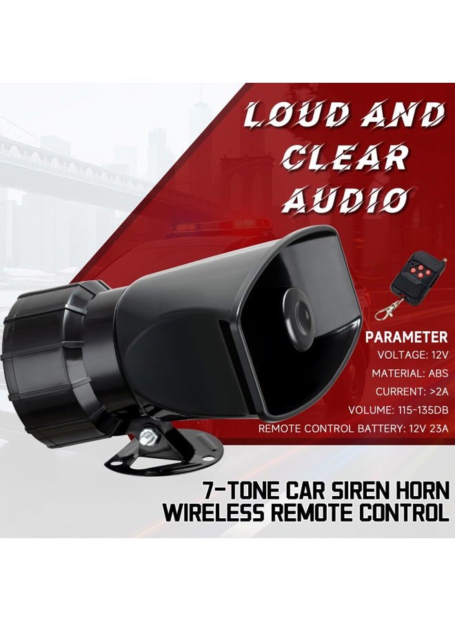 BANHAO Alarm Horn Siren 7 Sound Police Siren 100w 12v Car Alarm Sirens Pa Speaker System Emergency Amplifier Alarms Kit Horn for Car Truck Lorry Boat - Image 5