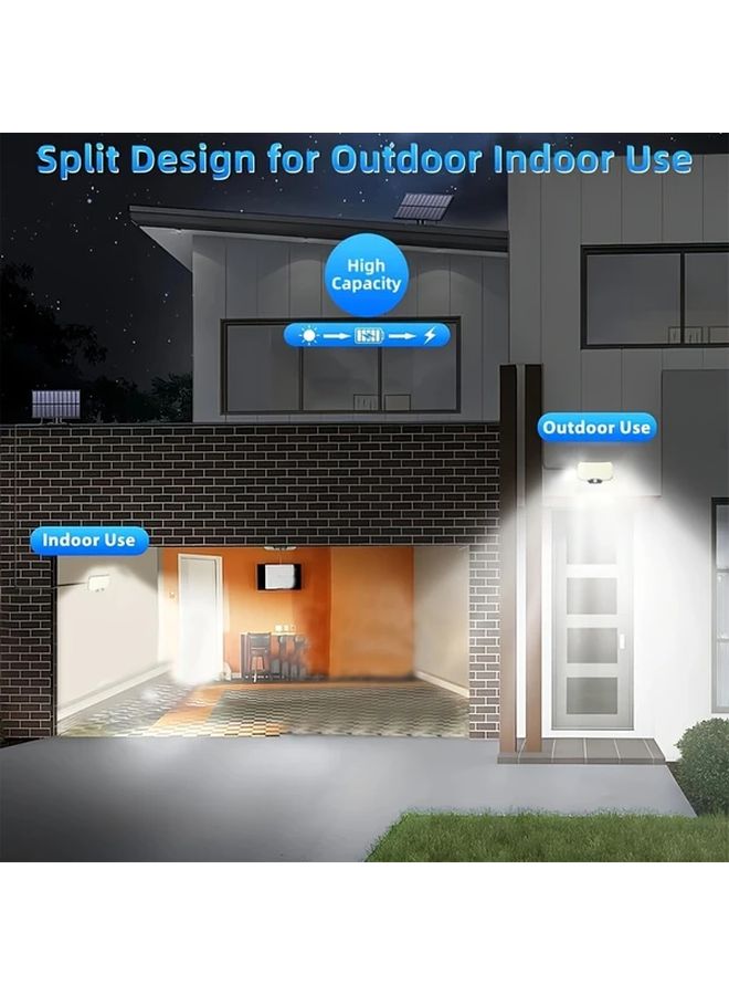 1pc Solar Wall Light 234 LED Motion Sensor Remote Control 3 Modes Outdoor Lighting - Image 5