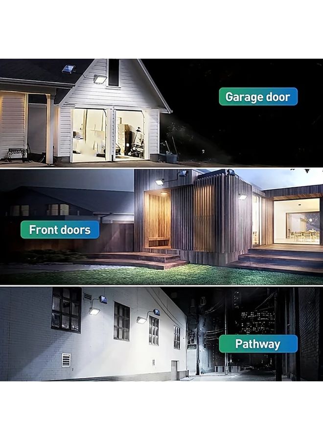 1pc Solar Wall Light 234 LED Motion Sensor Remote Control 3 Modes Outdoor Lighting - Image 3