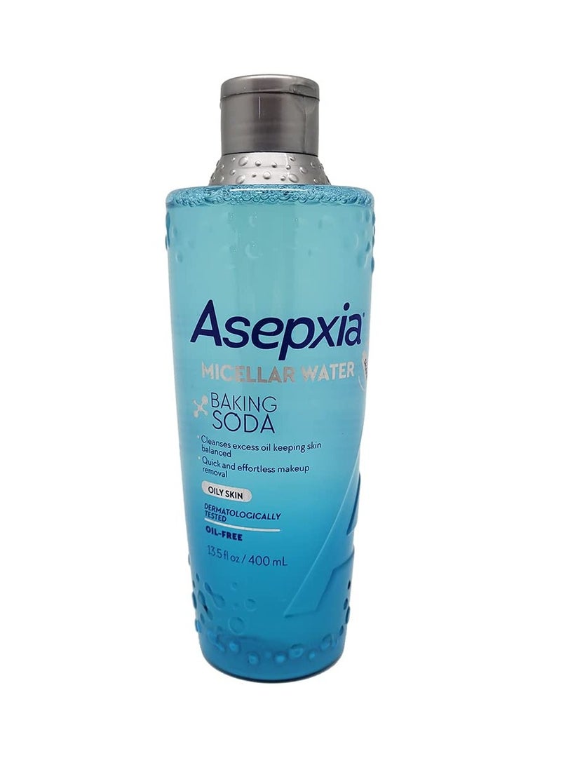 Asepxia Asepxia Baking Soda Micellar Water Cleanser & Makeup Remover, 13.5 fl oz  - Image 1