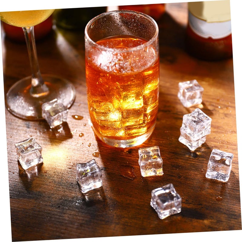 40Pcs Acrylic Fake Ice Cubes Mold For Bar Wedding Decor Realistic Cube Molds - Image 3