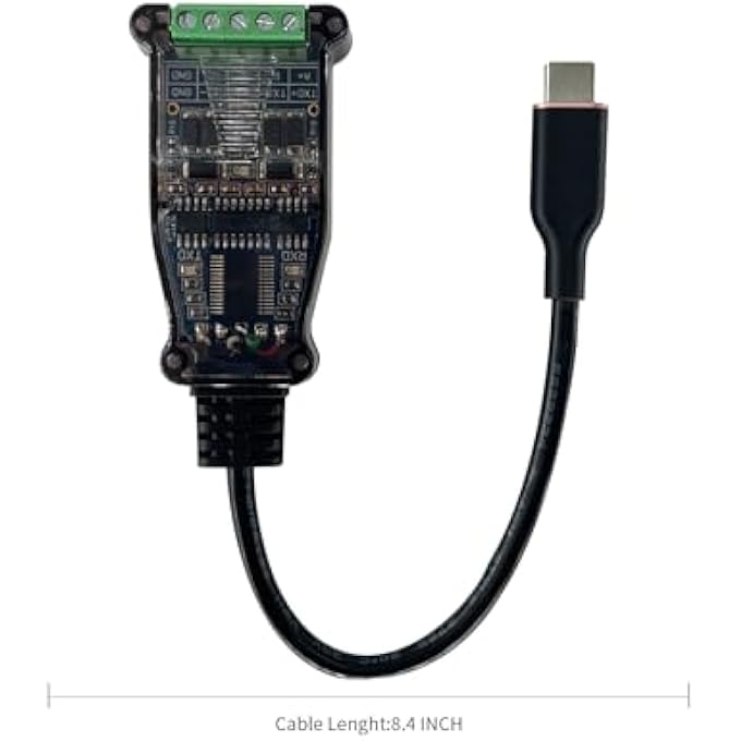 rayihni SH-U11C USB-C TO RS485 RS422 ADAPTER FOR MAC WINDOWS LINUX - Image 3