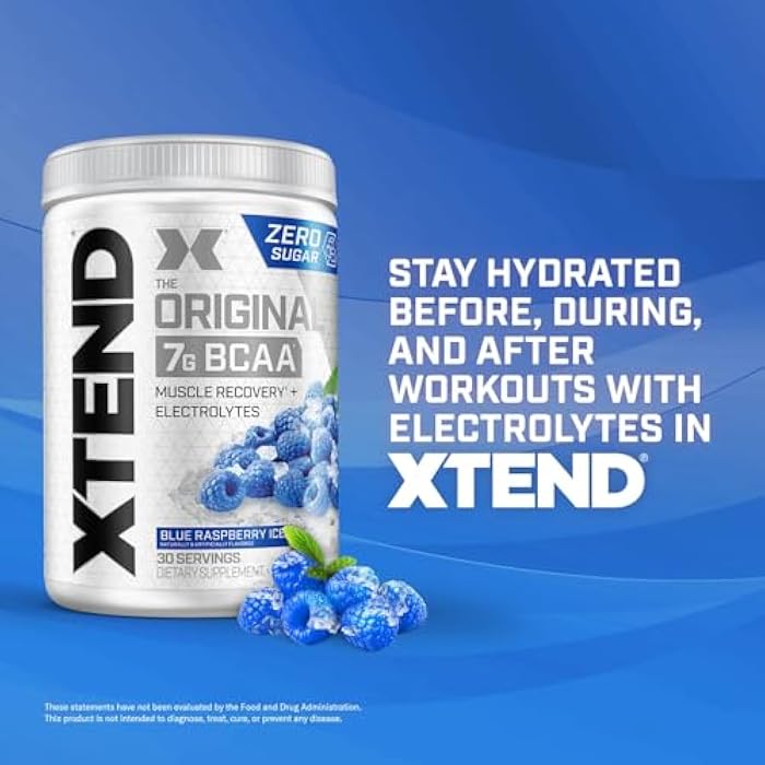 Xtend Original BCAA Powder 7g BCAA and 2.5g L-Glutamine, Sugar Free Post Workout Muscle Recovery Drink with Amino Acids for Men & Women, 30 Servings - Image 5