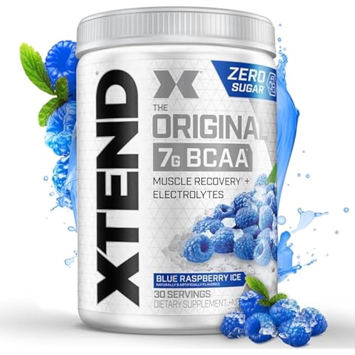Xtend Original BCAA Powder 7g BCAA and 2.5g L-Glutamine, Sugar Free Post Workout Muscle Recovery Drink with Amino Acids for Men & Women, 30 Servings - Image 1