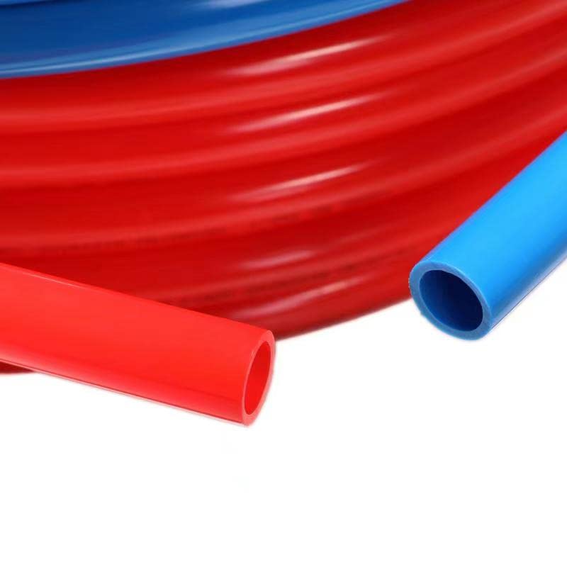 EFIELD 1/2 inch 2x75 ft Pex-b Pipe/Tool Kit- Pex-b Pipe/Tubing Blue & Red 150ft, Crimping Tool, Pipe Cutter, 30 Pieces Stainless Steel Clamps,(AB-2-75-KIT) - Image 5