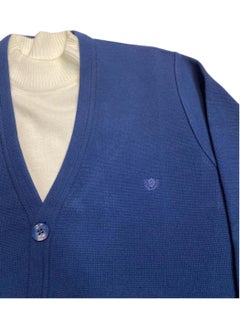 Blues Moda Premium Quality Grimen Steel Knitted Wool Cardigan  - Image 3