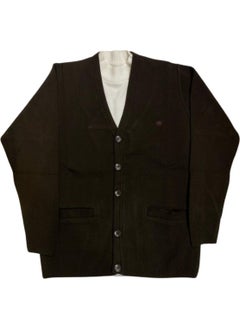 Blues Moda Premium Quality Grimen Steel Knitted Wool Cardigan  - Image 2