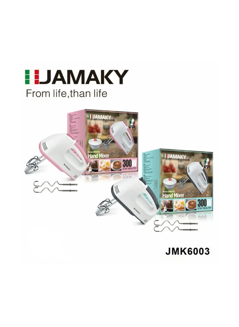 JAMAKY Italy Hand Mixer 300W - JMK6003