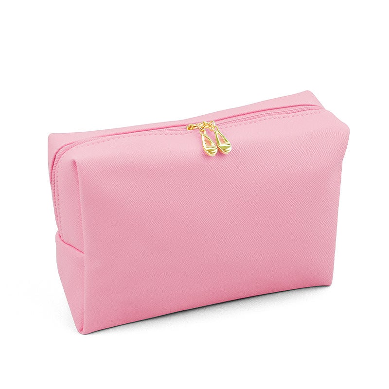 general Portable PU Waterproof Makeup Bag for Travel and Daily Use - Image 1