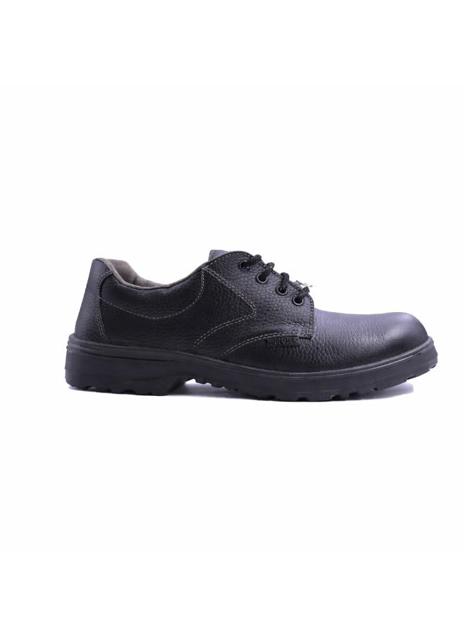 RNS Low Ankle Genuine Leather Safety Shoes, Oil and Acid Resistant, Slip Resistant Durable Industrial Work Footwear, Protective Design for Construction, Warehouse and Outdoor Use for Men - Image 3