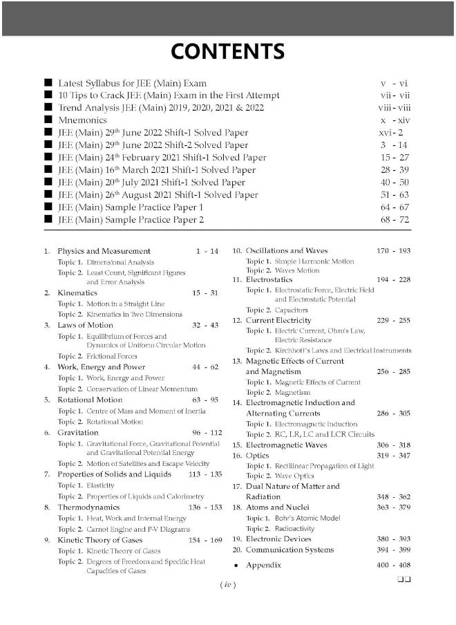 null - Oswaal JEE Main Solved Papers (2019 - 2022 All shifts 32 Papers) Physics, Chemistry & Mathematics (Set of 3 books) (For 2023 Exam) - Image 1