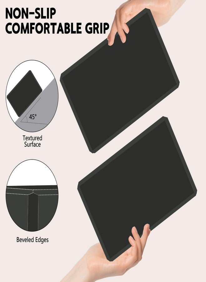 MBKHFLL Yoga Block - Supportive Latex-Free Eva Foam - Soft Non-Slip Surface with Beveled Edges for Yoga, Pilates, Meditation - Yoga Accessories for Stability, Balance, Deepen Stretches (black) - Image 3