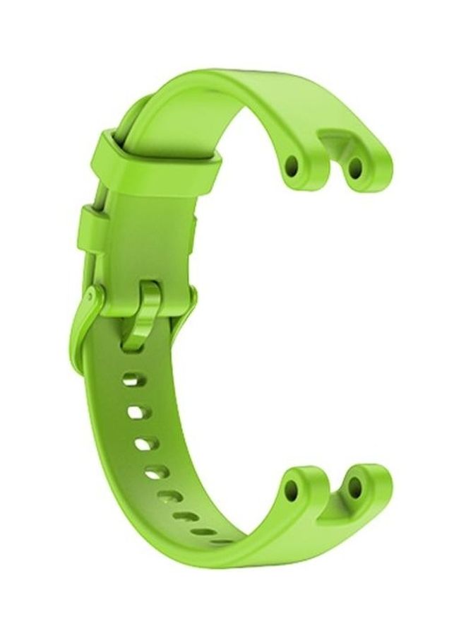 NIBEMINENT Silicone Replacement Band For Garmin Lily Lime Green - Image 3