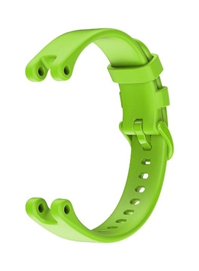 NIBEMINENT Silicone Replacement Band For Garmin Lily Lime Green - Image 4