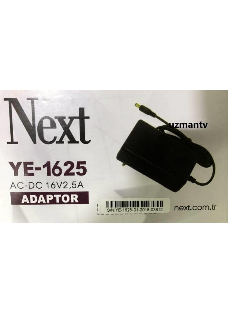 Central Adapter 16V 2.5A 5.5x2.5 YE-1625-1605 - pzsku/ZE25040C8039984FAD876Z/45/_/1740631617/ad4f1286-2c41-4def-b1ff-0708e761506b