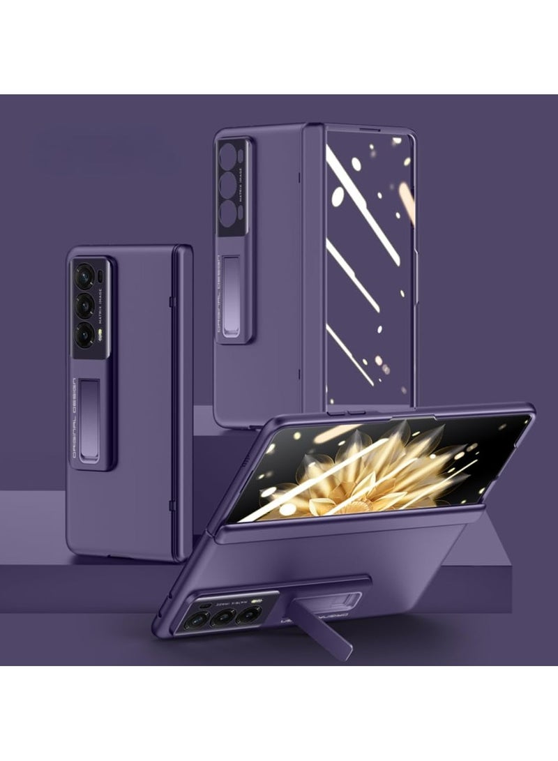 general Honor Magic V2 Cover: Lightweight Stylish Phone Kickstand Case with Screen Protector - Hinge Protection Slim Protective Phone Case for Honor Magic V2 2023 - Image 1