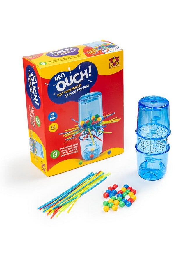 Toysbox Neo Ouch Marble Stick Game to Play for Kids 5+ Years - Multicolor - Image 1