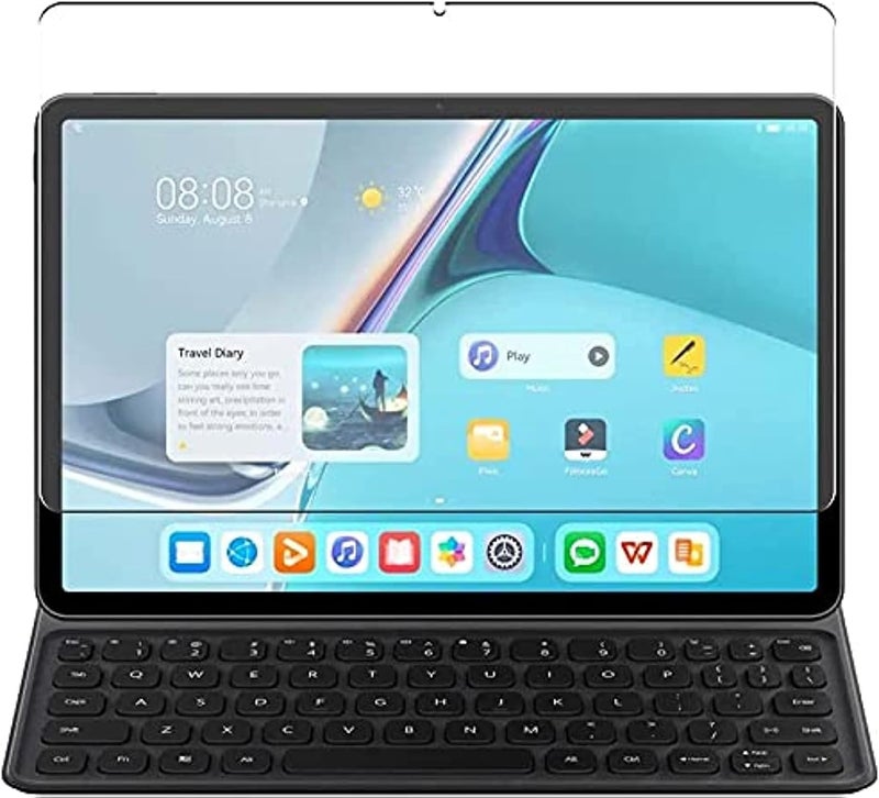 Wtech [2 Pack] Screen Protector for Huawei MatePad 11, 9H Hardness, Anti Scratch, No Bubbles Premium Tempered Glass Screen Protector Compatible with Huawei MatePad 11 Tablet - Image 1