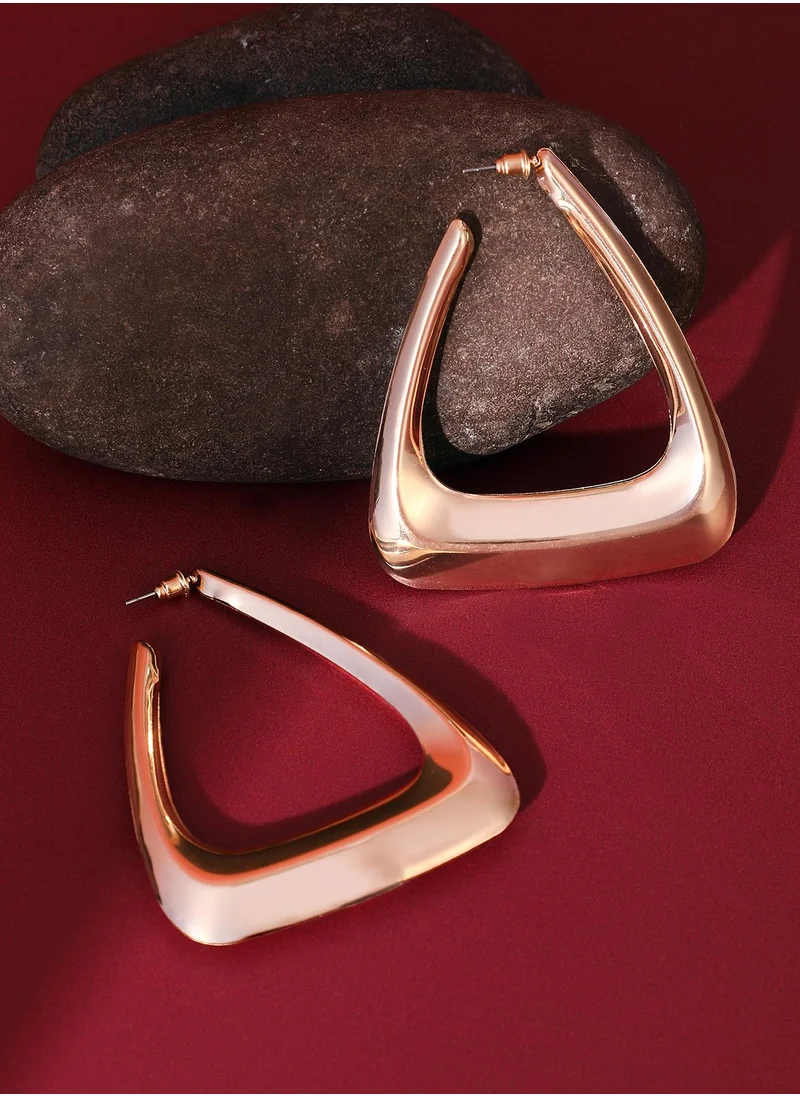 سوهي Women's The Hood Hoop Earrings