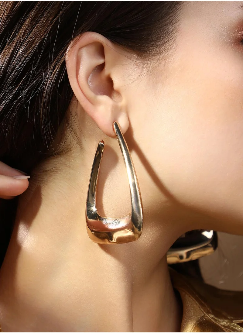 سوهي Women's The Hood Hoop Earrings