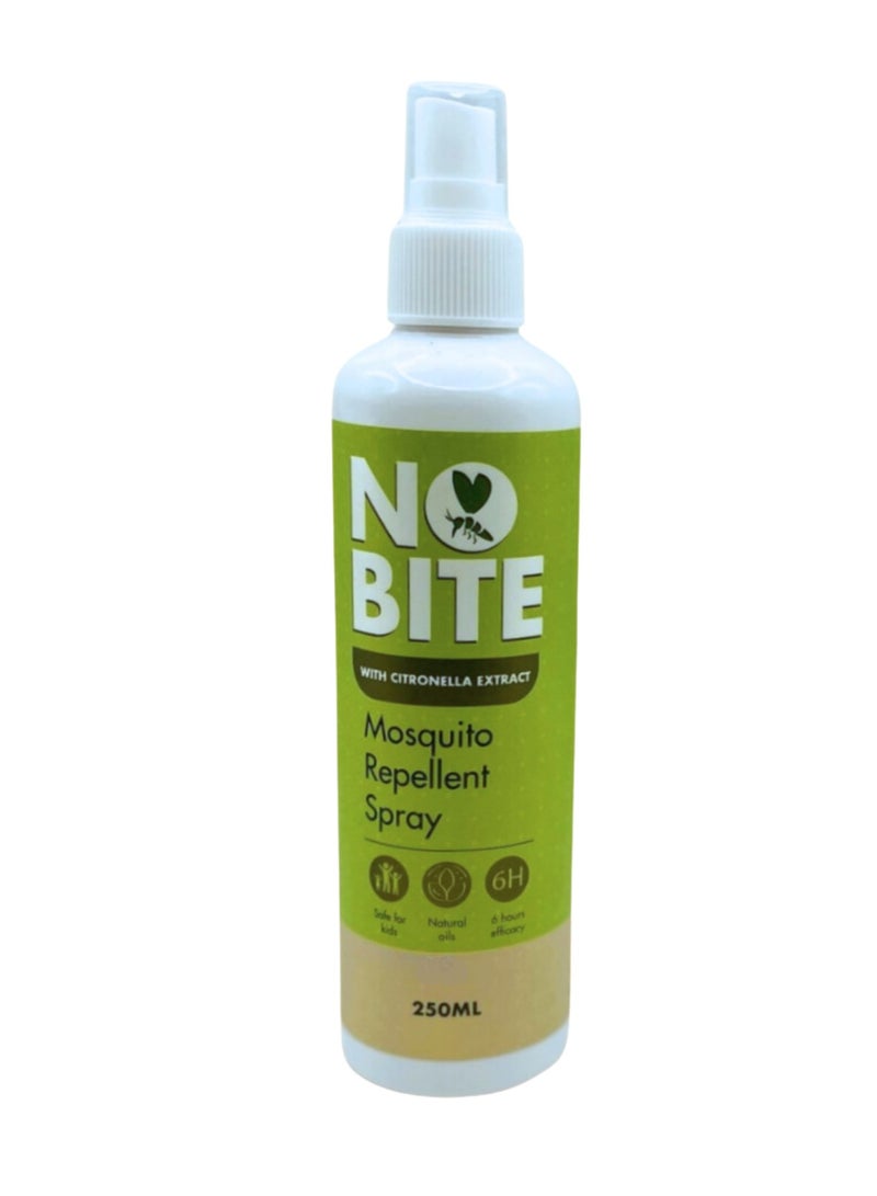 NO BITE NO-BITE Mosquito Repellent Spray, 250 ML - Image 1