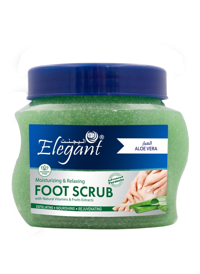 Elegant - Elegant Aloe Vera Foot Scrub 500ml - Image 1