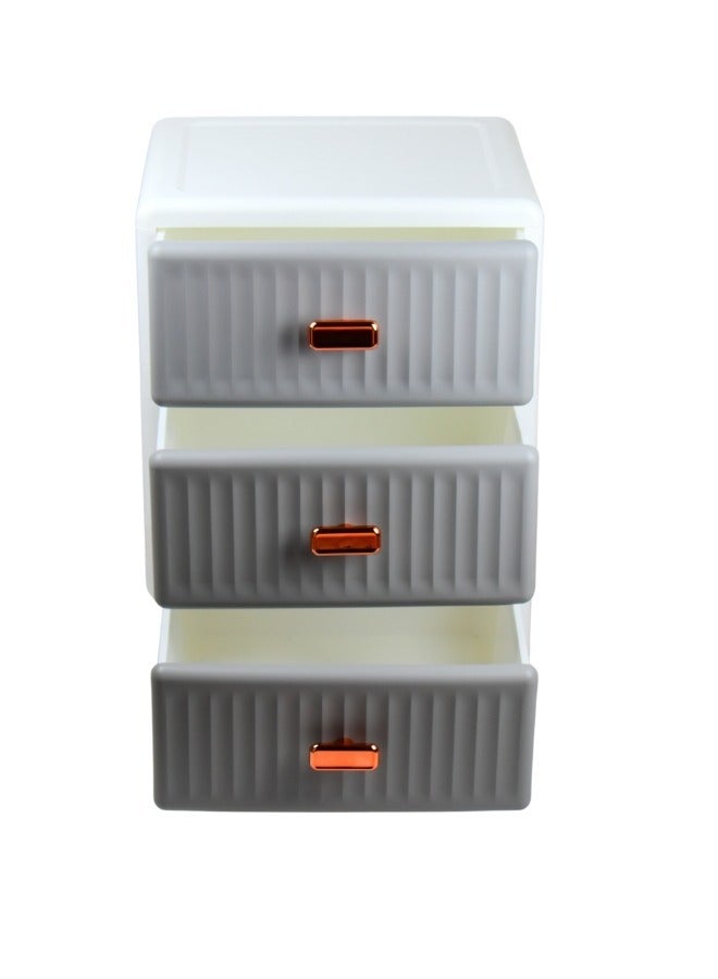 Generic 3-Layer Storage Drawer Cabinet  45X40X60cm  - Image 3