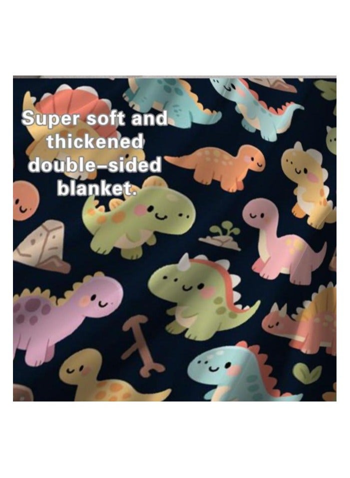 general Flannel thin blanket (warm and comfortable, suitable for sleep, gaming, dust removal and sandproof) 150cm*200cm - 947 - Image 1