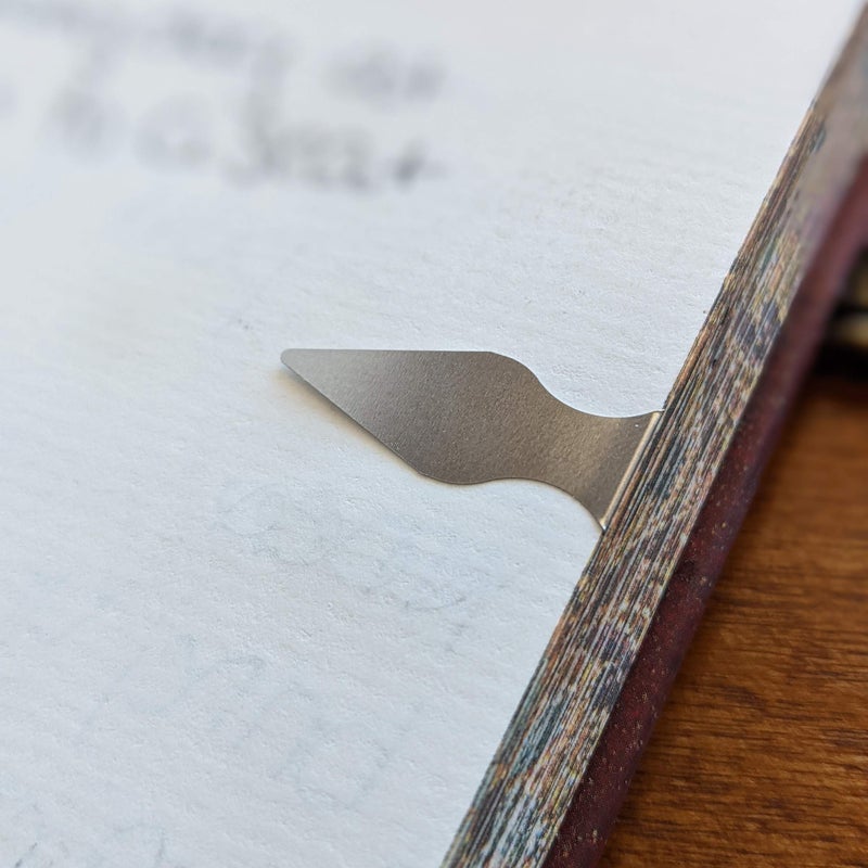 Stellar Factory Book Darts: Thin Stainless Steel Mini Bookmarks - 50 Count - Image 3