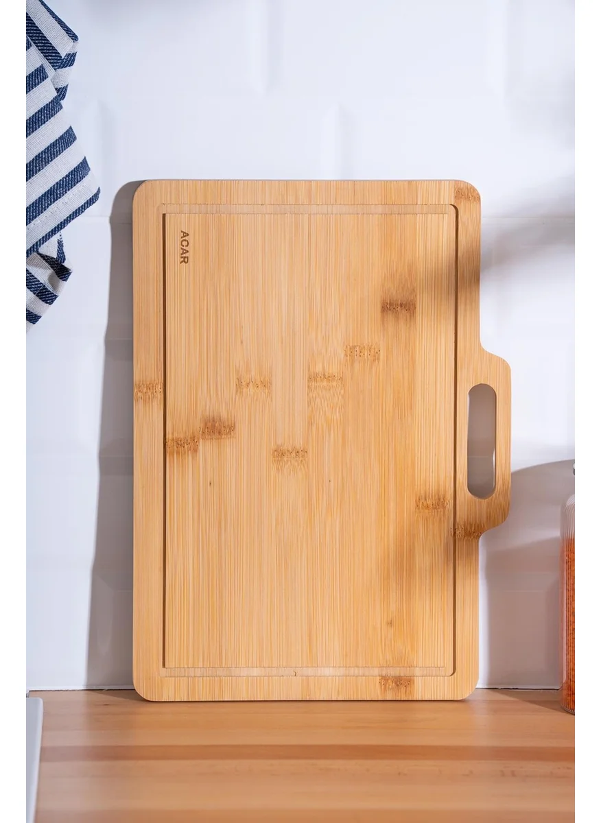 أكار Bamboo Cutting Board - 33 cm