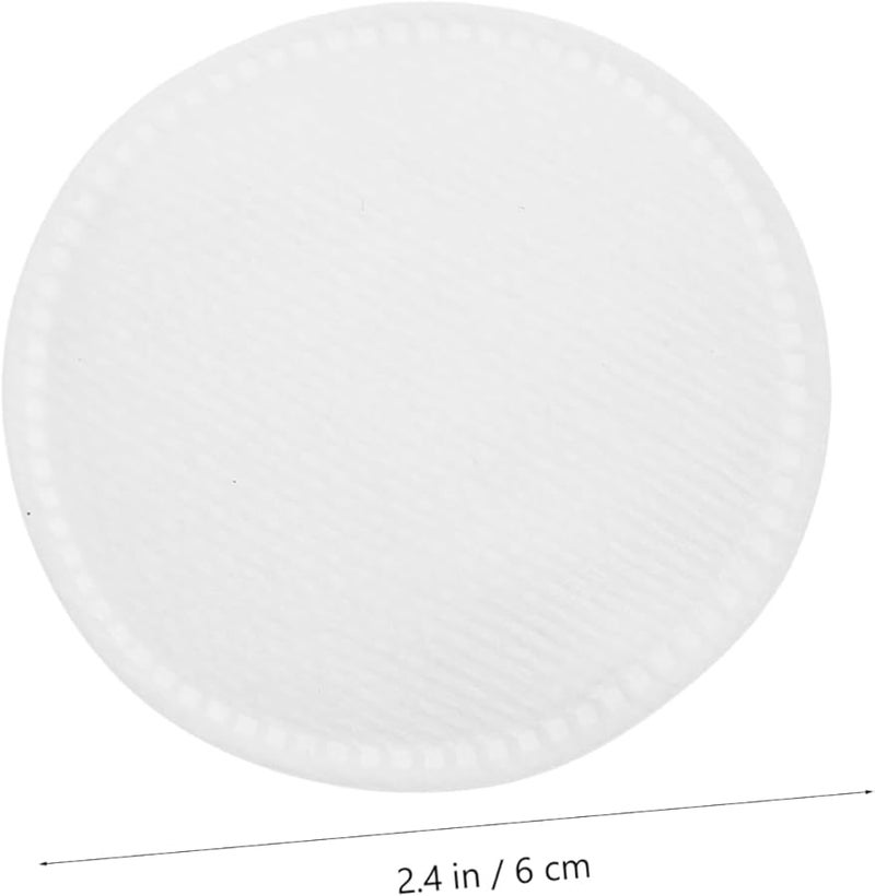 وسادات قطنية مستديرة ناعمة ماصة 60 قطعة لإزالة المكياج والعناية بالبشرة وغسلها مثالية للاستخدام في الصالون والمنزل - Image 4