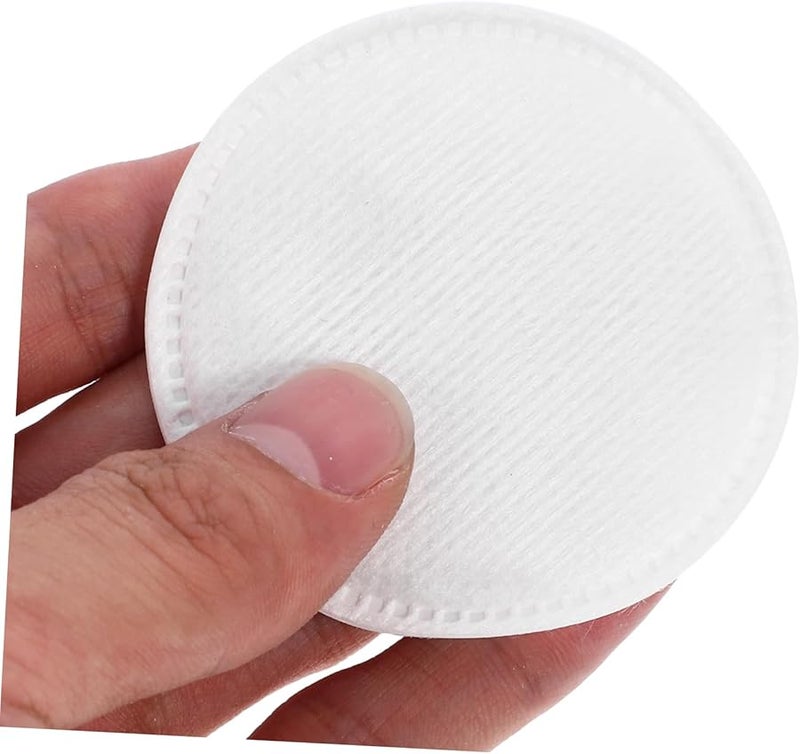 وسادات قطنية مستديرة ناعمة ماصة 60 قطعة لإزالة المكياج والعناية بالبشرة وغسلها مثالية للاستخدام في الصالون والمنزل - Image 3