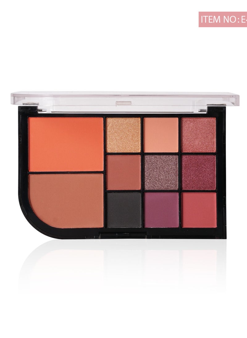 Menow - New Makeup Set Palette Eyeshadow & Blusher - 11 Colors - Image 1