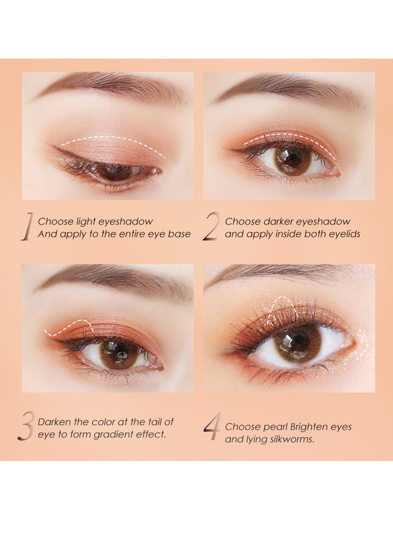 Menow - New Makeup Set Palette Eyeshadow & Blusher - 11 Colors - Image 1