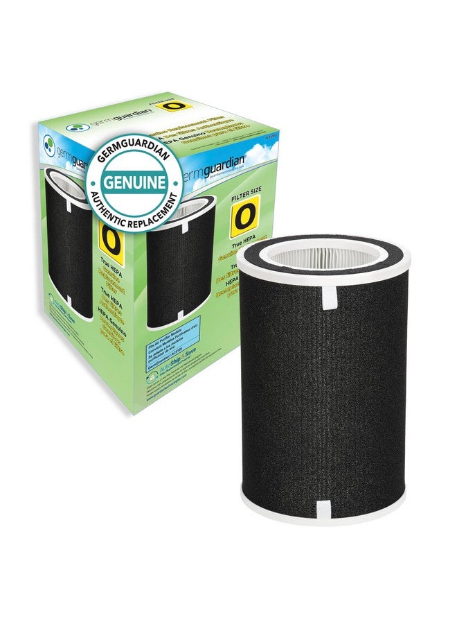 GermGuardian GermGuardian Filter O HEPA Pure Genuine Air Purifier Replacement Filter, Removes 99.97% of Pollutants for GermGuardian Air Purifier AC5109W, Black, FLT5100  - Image 1