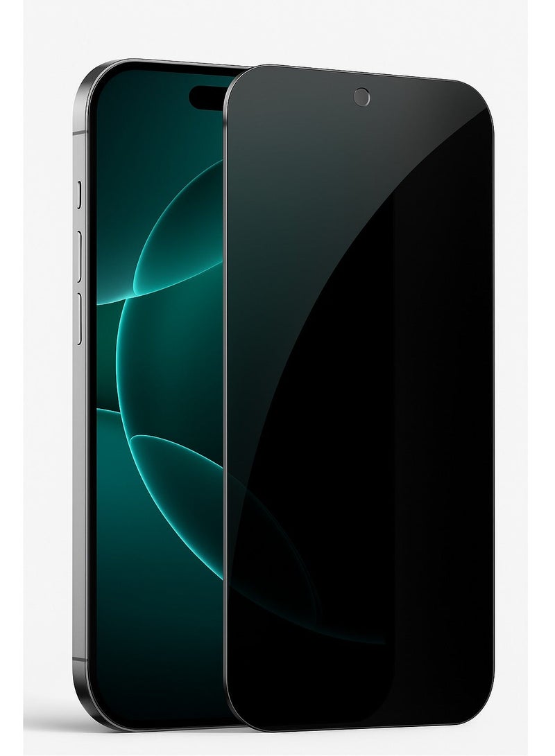 Glass Privacy Screen Protector for iPhone16pro | Premium Anti-Spy Tempered Glass-9Hardness Impact Resistant  | HD Clear, Ultra-Sensitive Touch, Full Coverage Screen Protector Easy Installation - Image 2
