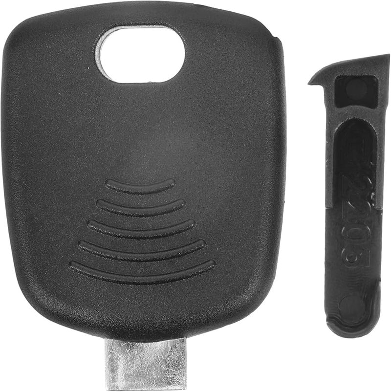 Transponder Key Fob Protector Cover with Chip Slot Vehicle Security Black - Image 1