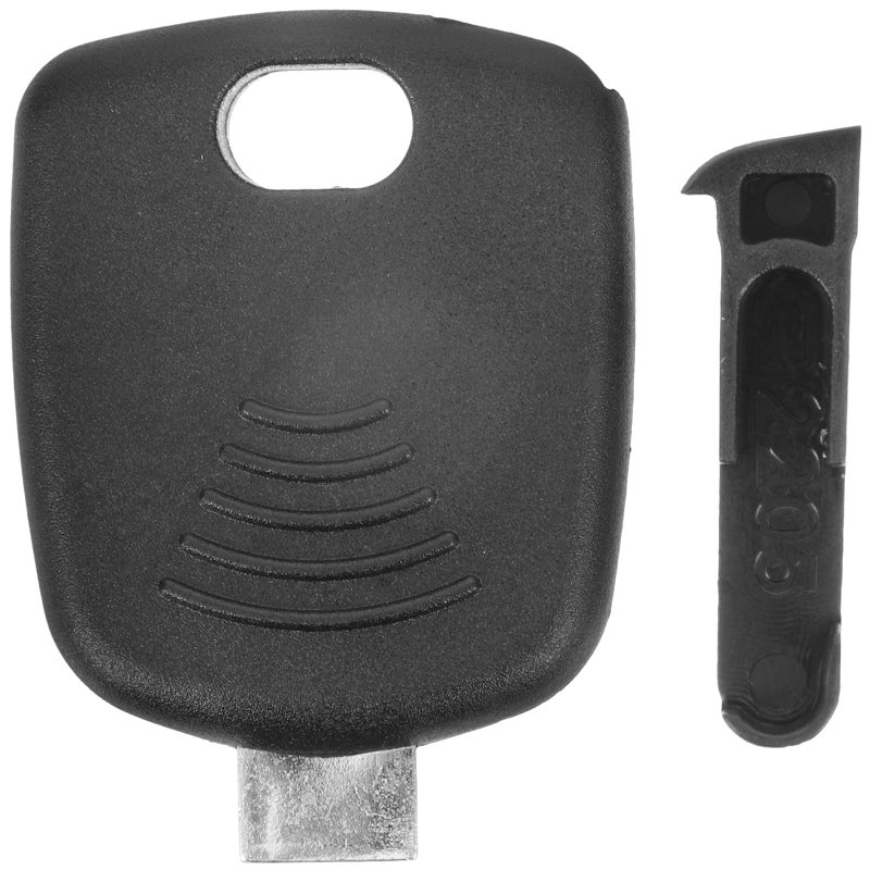 Transponder Key Fob Protector Cover with Chip Slot Vehicle Security Black - Image 2