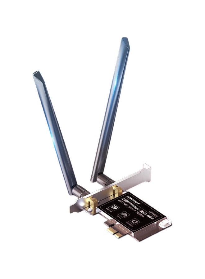 Comfast Wifi7 Wireless Network Card, Gigabit Pcie Internal Dual-Band 5G High-Speed Be8800, Wireless Bluetooth 5.4 Two-In Wifi Receiver, Cf-Be200 - Image 3