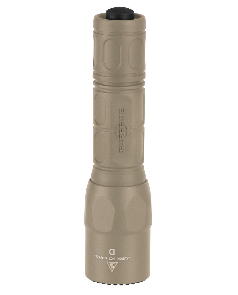 SureFire G2X Pro Dual-Output LED Flashlight with click switch, Desert Tan, Small - Image 3