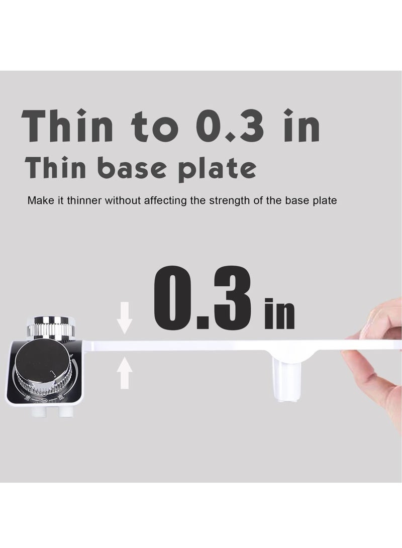 Y&D Toilet Seat Accessories Non-Electric Dual Nozzle Sanitary Bidet Adjustable Water Pressure Fresh Sprayer Easy To Install For Hygienic And Feminine Washing  - Image 4
