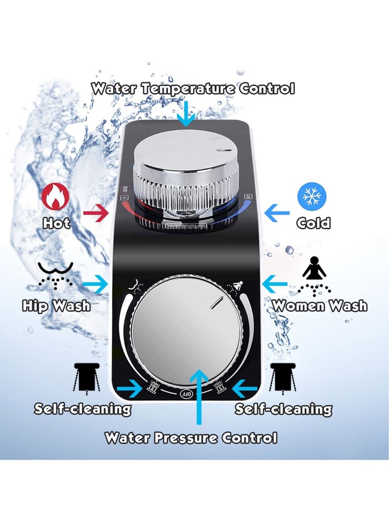 Y&D Toilet Seat Accessories Non-Electric Dual Nozzle Sanitary Bidet Adjustable Water Pressure Fresh Sprayer Easy To Install For Hygienic And Feminine Washing  - Image 3