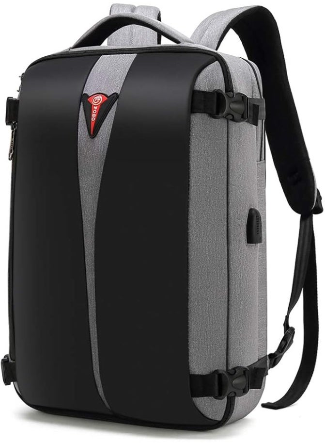 Coolbell PS-629 Water-Resistant Laptop Backpack Grey (15.6 inch) - Image 1