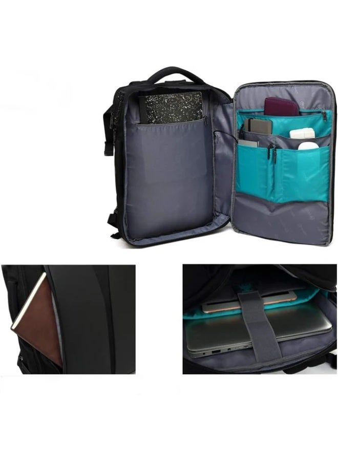 Coolbell PS-629 Water-Resistant Laptop Backpack Grey (15.6 inch) - Image 4
