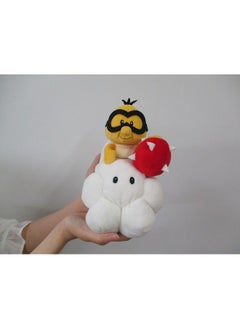 Sanei Super Mario All Star Collection Ac28 Lakitu 8" Plush  - Image 4