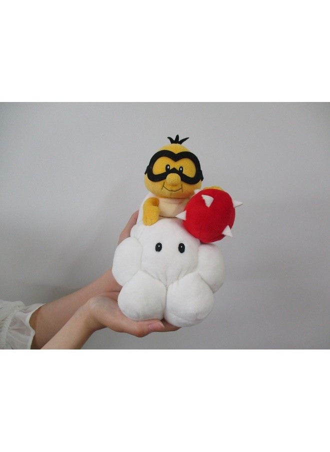 Sanei Super Mario All Star Collection Ac28 Lakitu 8" Plush  - Image 4