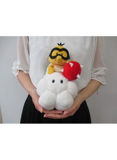 Sanei Super Mario All Star Collection Ac28 Lakitu 8" Plush  - Image 5