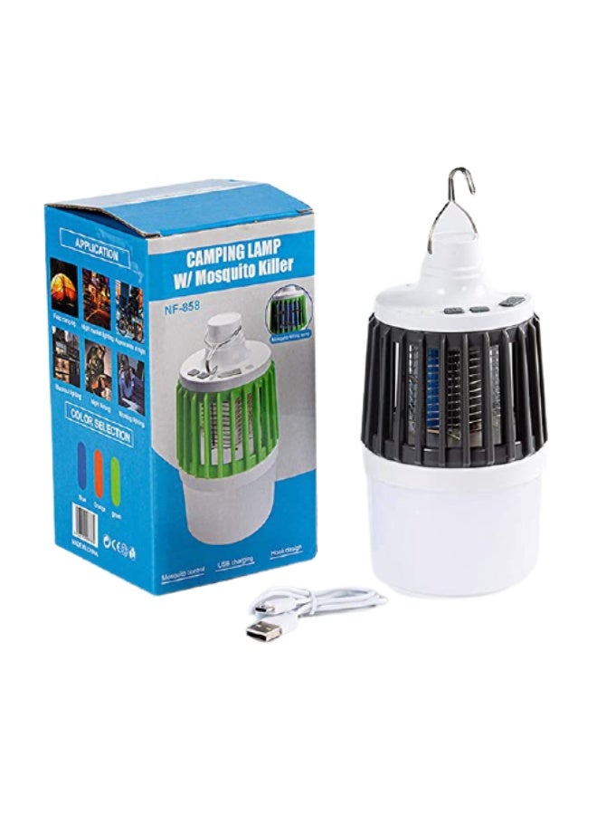 جهاز 2 في 1 لقتل البعوض والحشرات + مصباح LED قابل لإعادة الشحن عبر منفذ USB  (للاستخدام الداخلي والخارجي) - Image 1