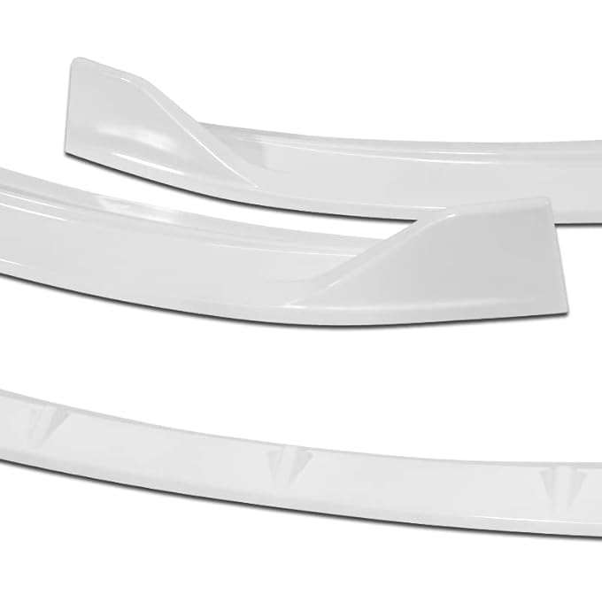 DriftX Performance 3PCS Front Bumper Lip Kit fit for Compatible with 2012-2014 Ford Focus ST MK3, GT-Style Splitter Trim Protection Spoiler, Air-Dam-Chin-Diffuser (Painted White) - Image 5